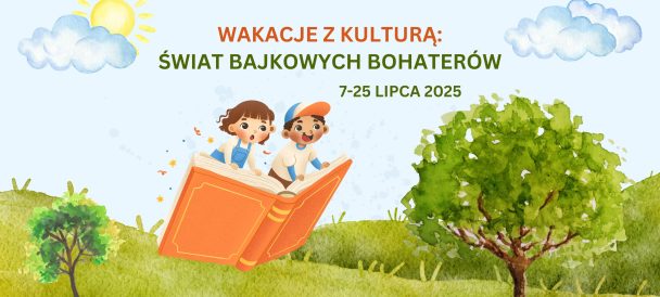 Dzieci latające na książce jak na dywanie latającym