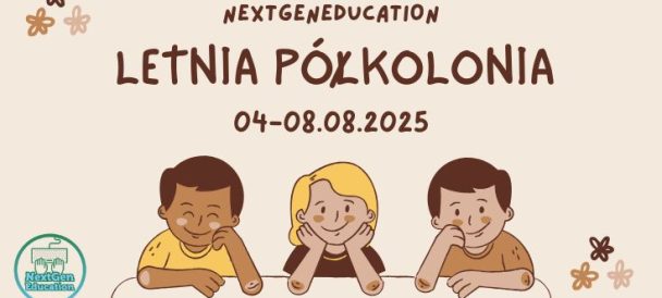 Zaproszenie na półkolonie dla dzieci w terminie 4-8 sierpnia